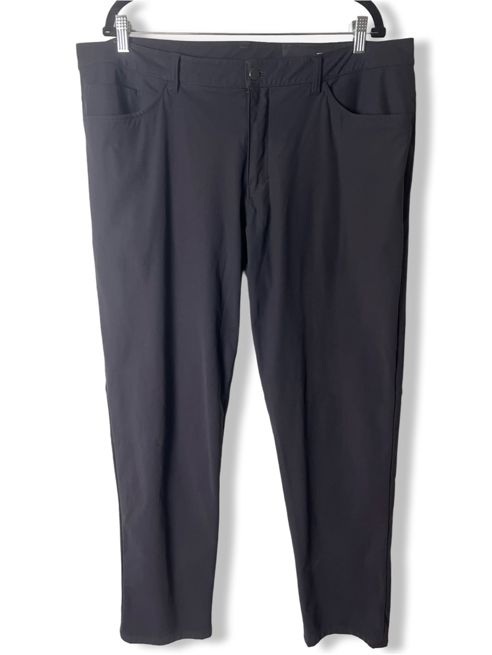 Lululemon Men's ABC Pant Warpstreme Gray‎ Performance Stretch Commuter Sz. 40